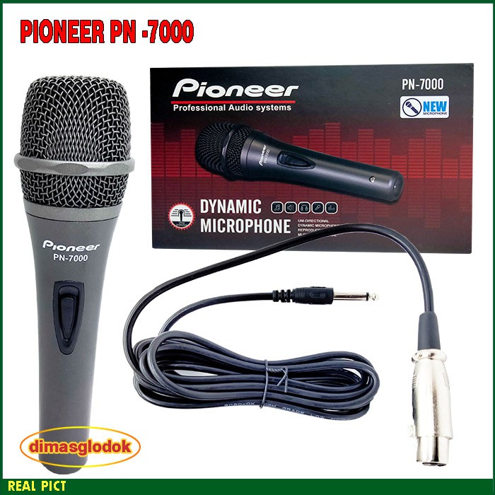 Mic Kabel PIONEER PN 7000/Nk77 Mikropon Vokal Mikrofon Karaoke