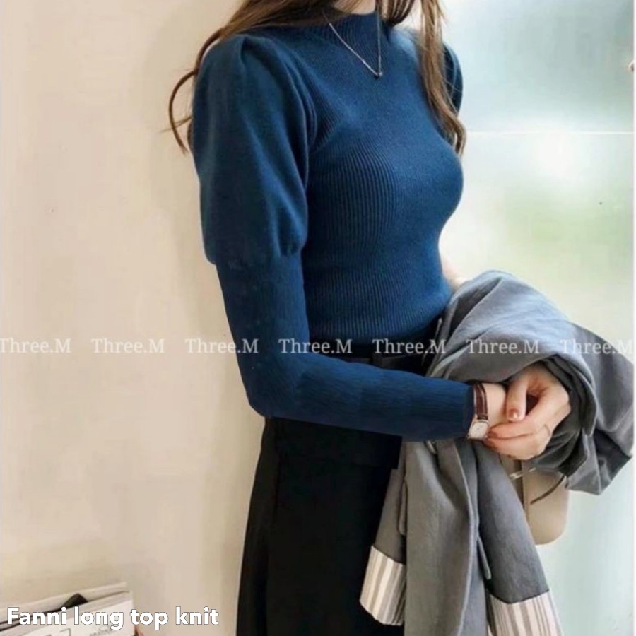 Fanni long top knit -Thejanclothes