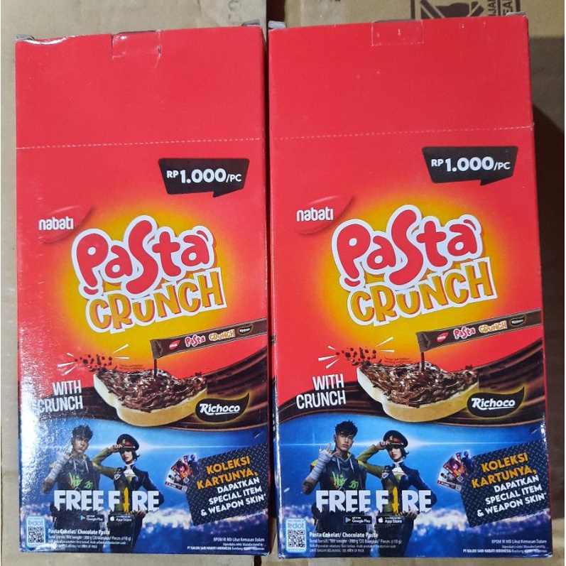 

(BOX) Nabati Pasta Crunch Richoco [20pc x 10g]