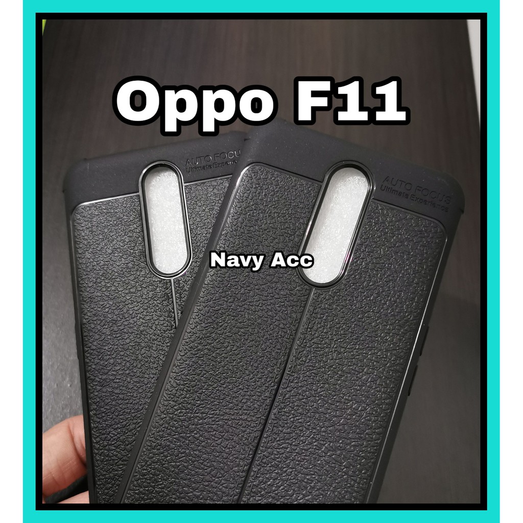 Case Oppo F11 - F11 Pro - Softcase Auto Focus Leather Case Oppo