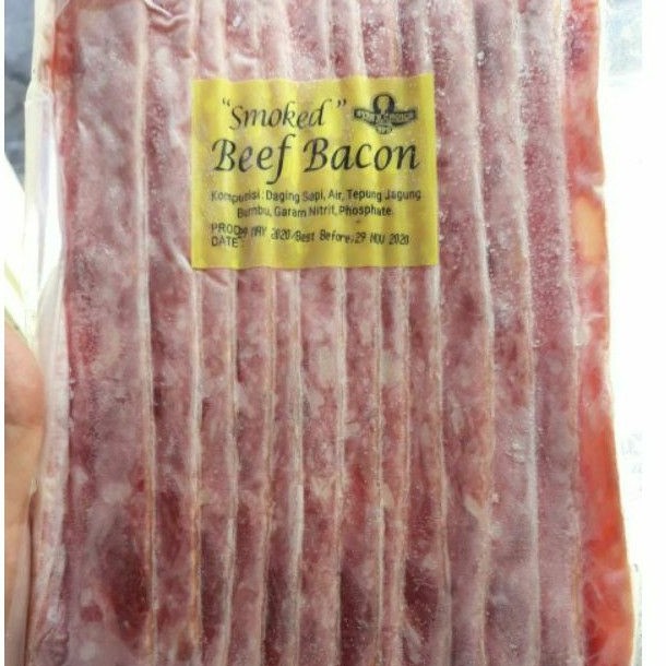 

Smoked Beef Bacon Slice