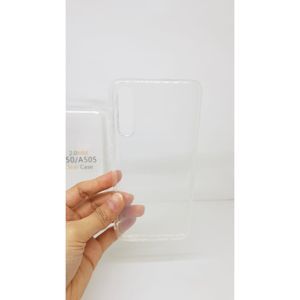 Soft Case OEM Transparan Samsung A50 A505F 6.4 Inchi Clear Ultra Thin TEBAL 2.0mm SUPER CLEAR