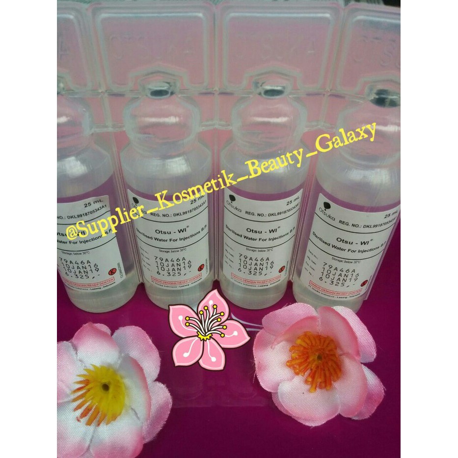 Aquabidest 25 Ml Aquabides Air Steril Rawat Luka Suntik Sterilised Water Shopee Indonesia