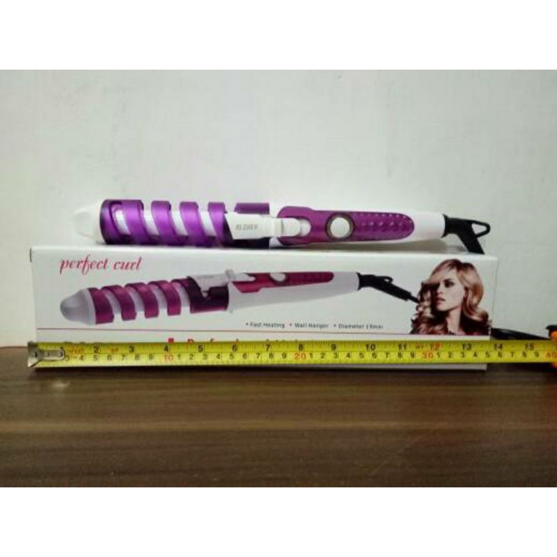 Catok Rambut Curly / Catok Rambut Keriting RZ-118