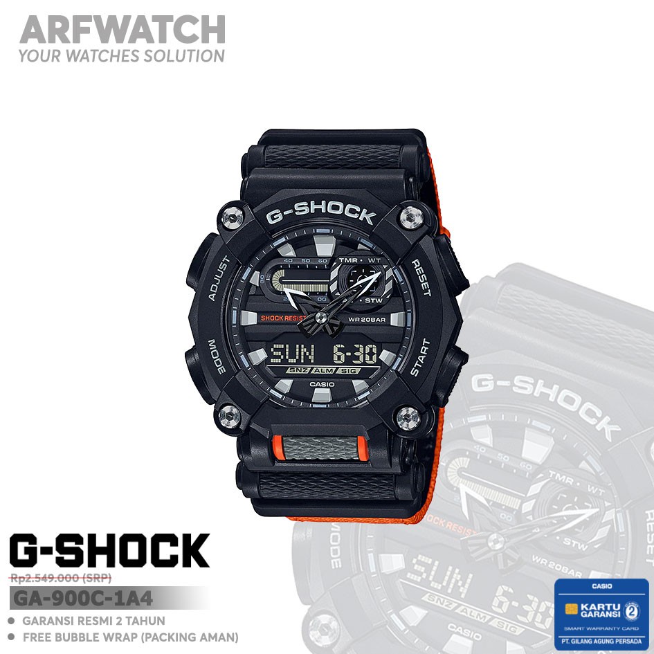 Casio G-Shock GA-900C-1A4 / GA-900C-1A4DR Original
