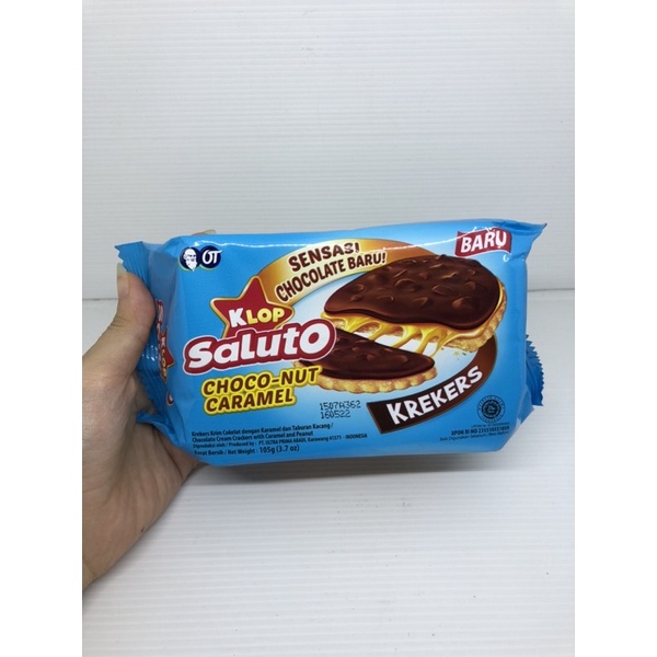 

Klop saluto choco-nut Caramel 105g