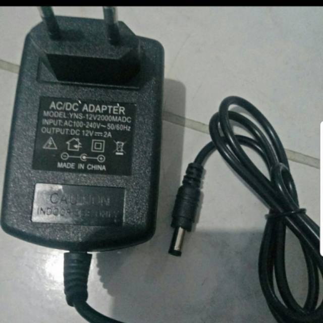 ADAPTOR CCTV 12V 2A ( SUPPORT DVR 12V KUALITAS BAGUS )