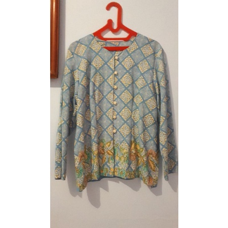 BAJU KEBAYA BATIK BANDUNG SETELAN ATASAN BAWAHAN PRELOVED