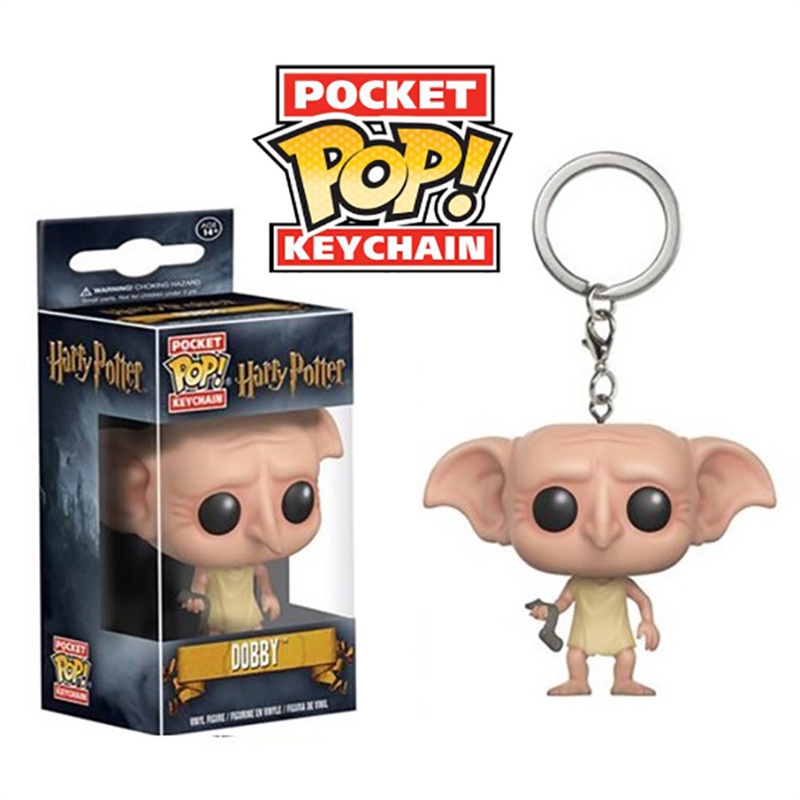 1pc Gantungan Kunci Action Figure Funko POP Harry Potter Hermione Snape Voldemort Bahan PVC Untuk Dekorasi