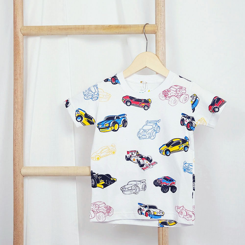 

POP KIDSWEAR KAOS ANAK GAMBAR MOBIL / RACING CARS T-SHIRT