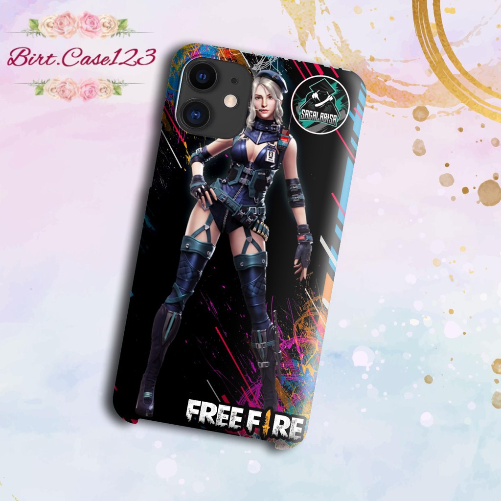 Hardcase FREE FIRE Iphone 5 6 6g 6g+ 7 7g 7g+ 8 8+ Xr X Xs Xs Max Se 2020 11 Pro Pro Max 5.8 BC890