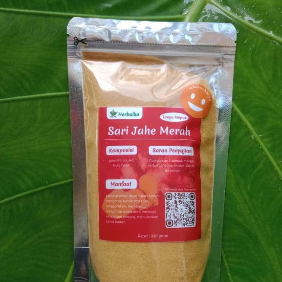 

Herbalku Sari Jahe Merah Serbuk 100 Gram Tanpa Ampas