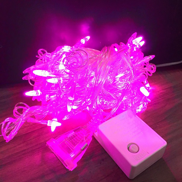 LAMPU TUMBLR PINK Natal Roket Berkualitas MS362 10Meter 100LED