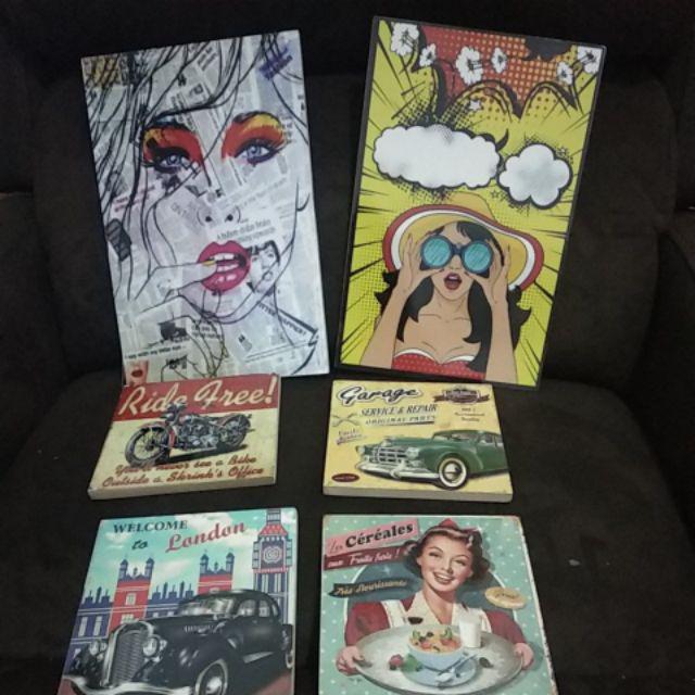 Hiasan Dinding Pajangan Rumah Poster Printing Gantung