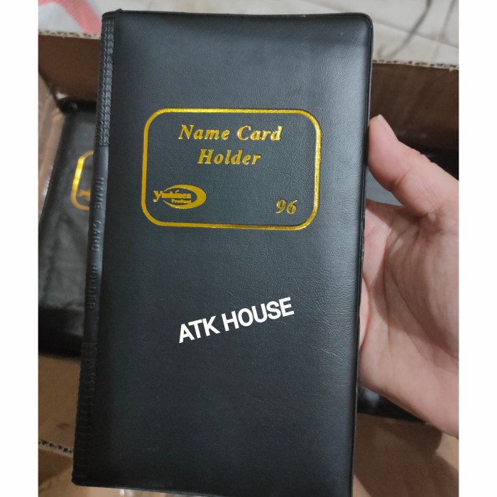 

Namecard Name Card Holder 96/Buku Kartu Nama/Dompet Album Tempat Kartu Nama