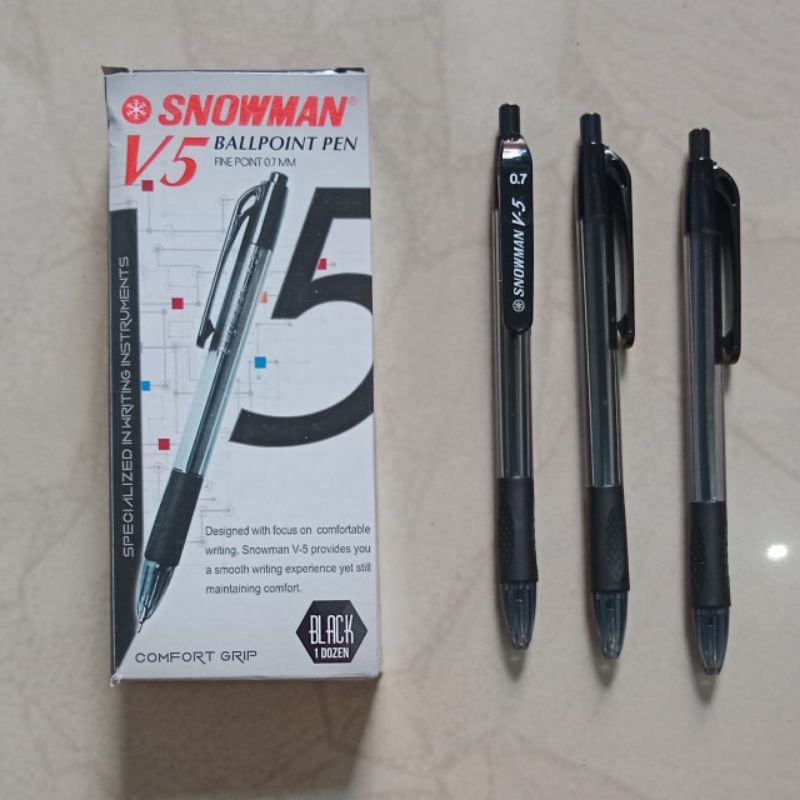

BULPEN SNOWMAN V5 / Perpack 12 pcs