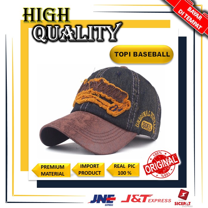 Topi Baseball Pria Topi Pria Original Import Americana