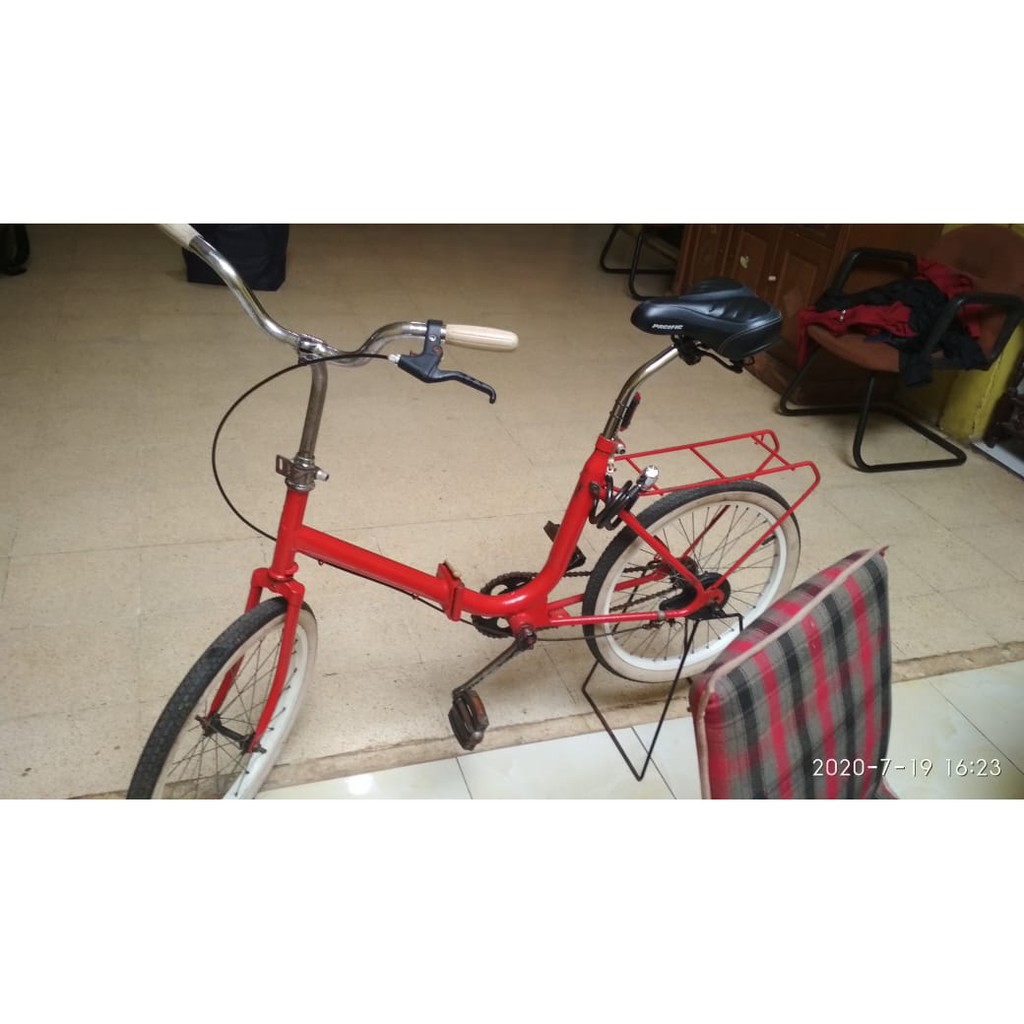 Sepeda Lipat Vintage Raleigh Safari