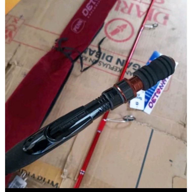 Joran penn detonator panjang 662 198 cm jigging carbon