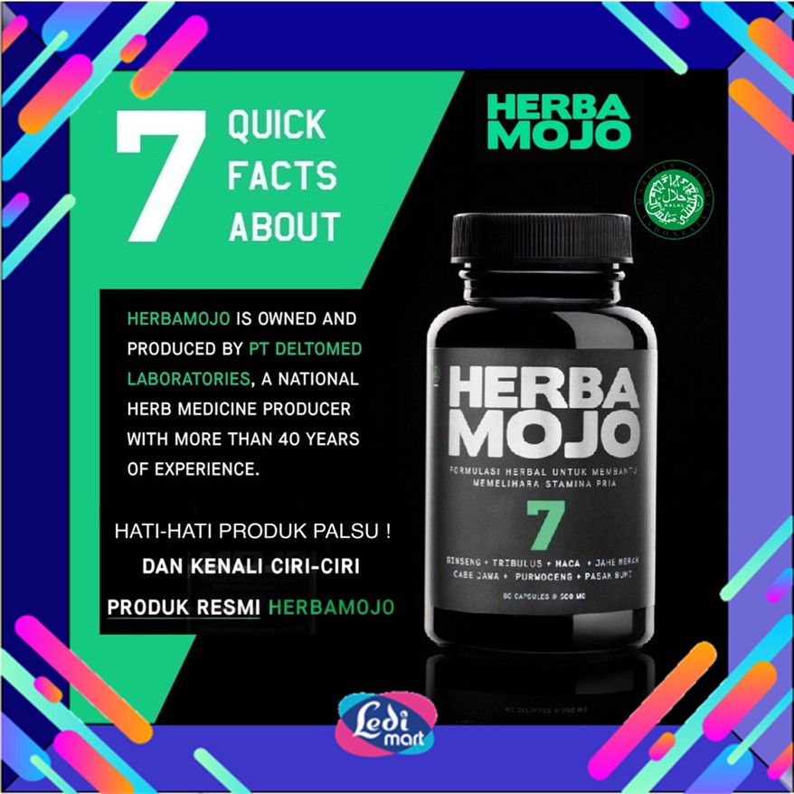 Original Herbana Herbamojo Obat Stamina Pria Alami 60 Kapsul Bpom Herba Mojo Ledi Mart Shopee Indonesia