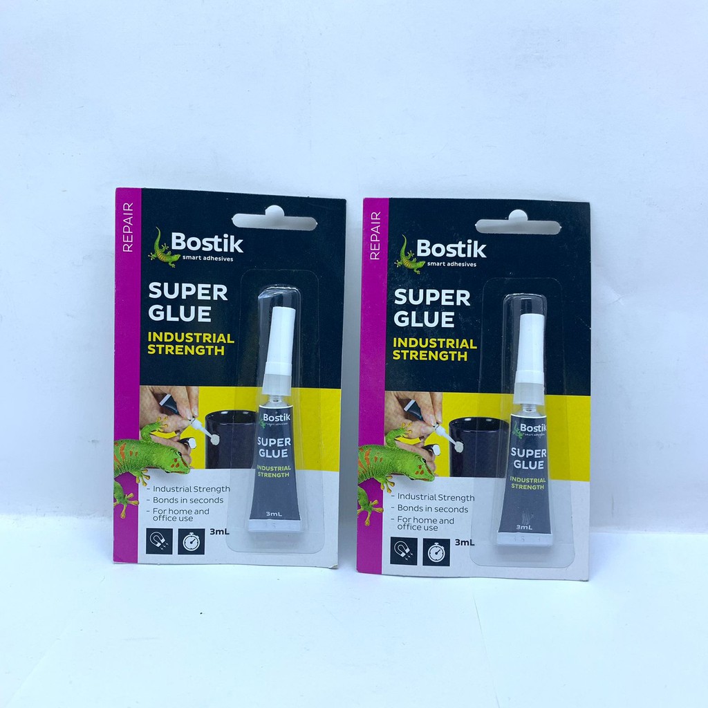 

LEM SUPER GLUE 3ML/TWIN PACK BOSTIK 3ML