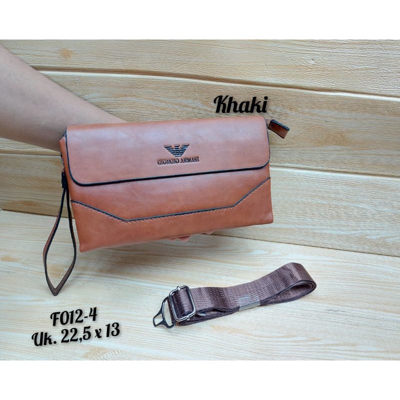 Hand Bag Kulit Pria Import Premium Model Terbaru Bisa COD