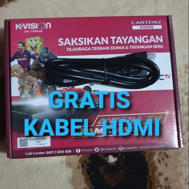 Receiver parabolaKvision K2000 K vision K2000