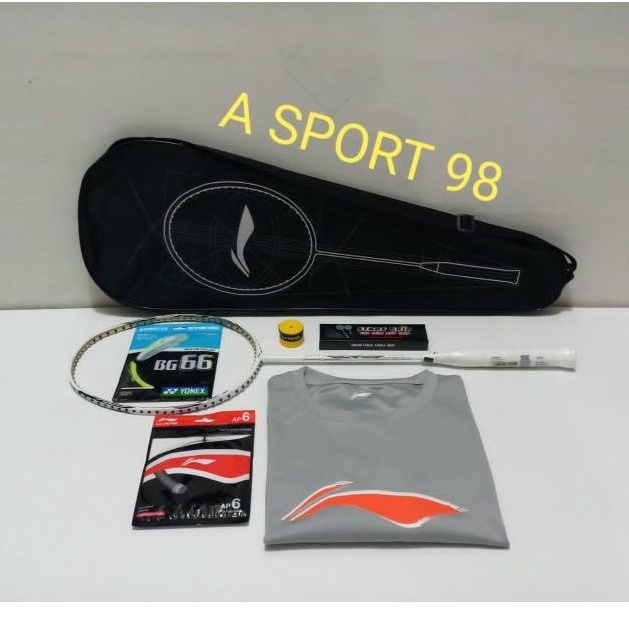 RAKET BADMINTON ORIGINAL LINING IGNITE 7 SPEED RACKET 77GR RINGAN