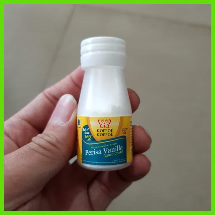 

PERISA VANILI KUPU KUPU 20 GR
