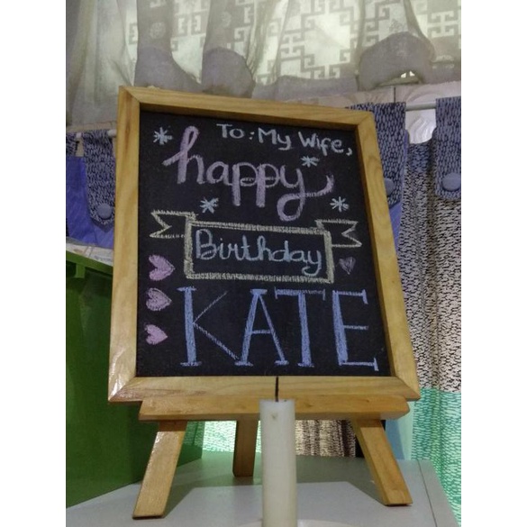 

Nov | Papan Tulis Kecil Mini Chalkboard Papan Tulis Kapur Kecil Papan Hitam