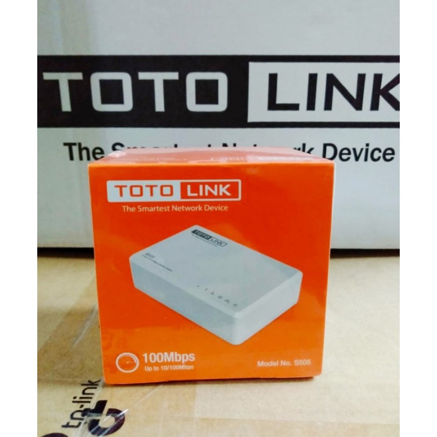 SWITCH HUB TOTOLINK 5 PORT 10/100 MBPS