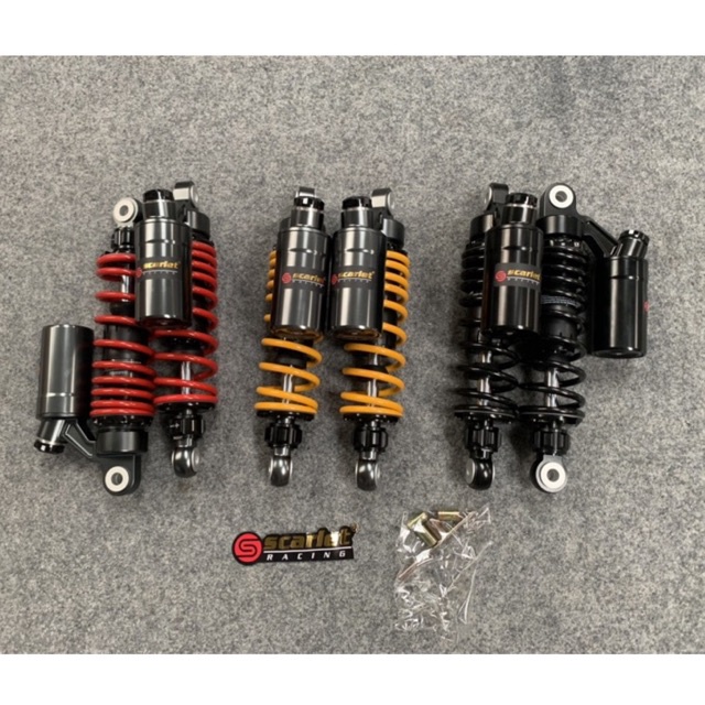 shockbreaker shock double adjuster tabung atas 2093 280 320 340 mm scarlet racing murah not yss