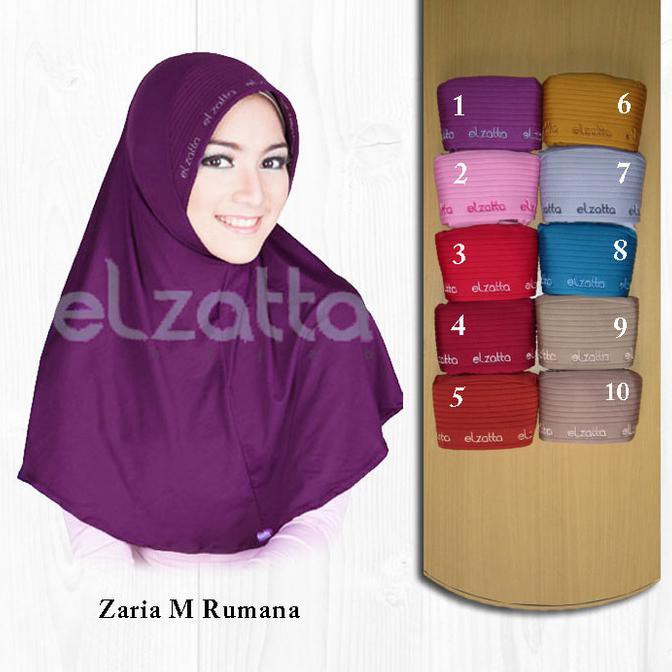 Kerudung Jilbab Instan Bergo Zaria M Rumana Elzatta