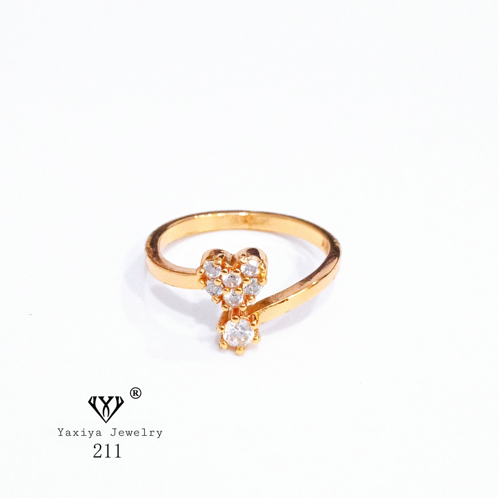 

Cincin Permata Lapis Emas Perhiasan imitasi Gold Yaxiya Jewelry 211