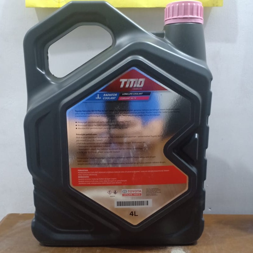 AIR RADIATOR COOLANT TMO 4L GALON MERAH PINK - COOLANT RADIATOR TMO