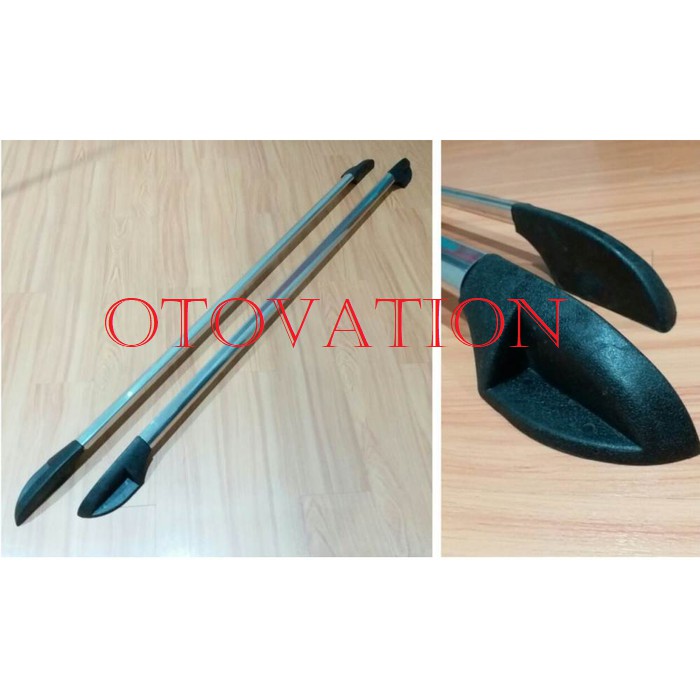 Universal Roof Rail Kaki 2 Variasi Atas Mobil New Agya 2017 Aluminium