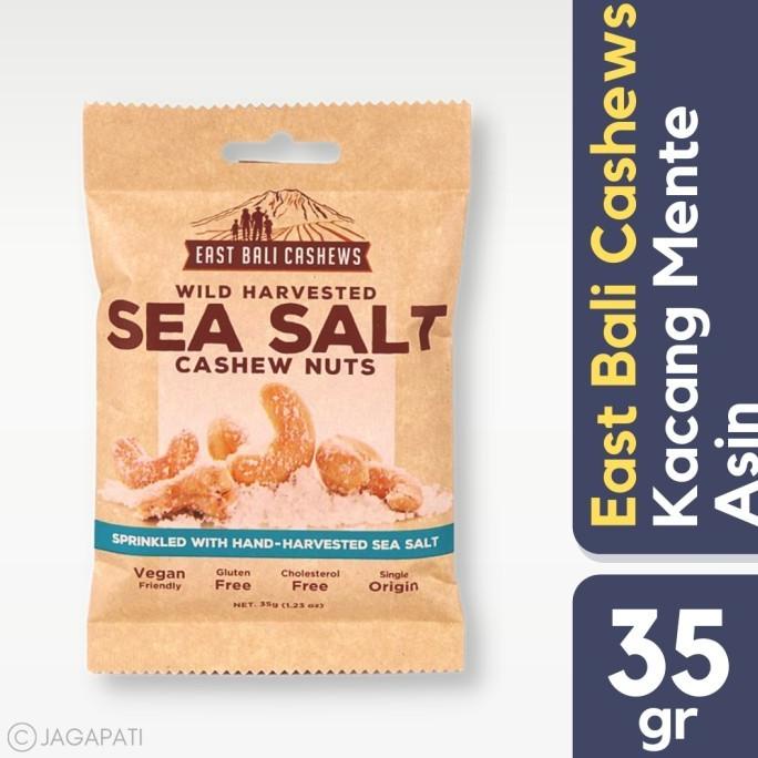 

East Bali Cashew - Sea Salt Cashew Nuts - Cemilan Kacang Sehat 35 gr