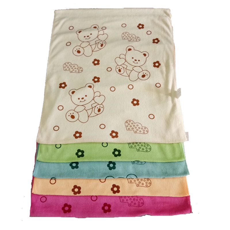 handuk bayi microfiber jumbo lembut halus uk 50x100cm-1