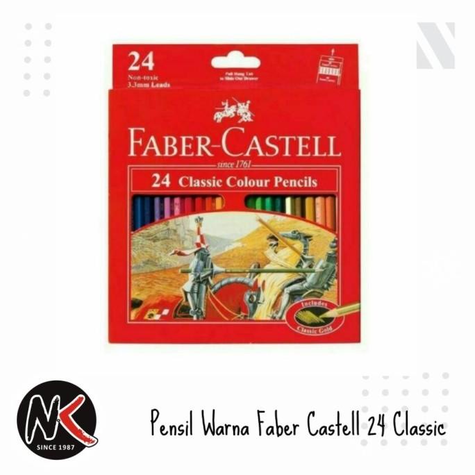 

Pensil Warna Faber Castell 24 Classic