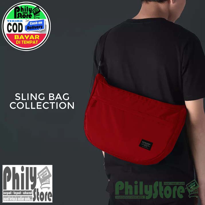 Tas Messenger Pria Tas selempang pria slingbag Groovy Slempang Murah