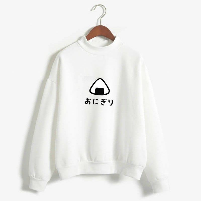 S - XXXXXL(6XL) Sweatshirt JAPANESE LOVE SUSHI Crewneck Harajuku Top Men And Woman OVERSIZE