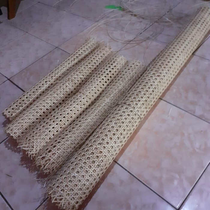

(DISKON TERMURAH) ANYAMAN ROTAN LEMBARAN ALAMI 50 x 50