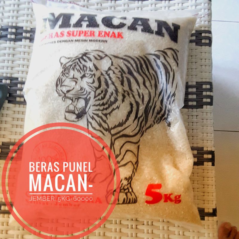 

beras cap macan kemasan 5kg