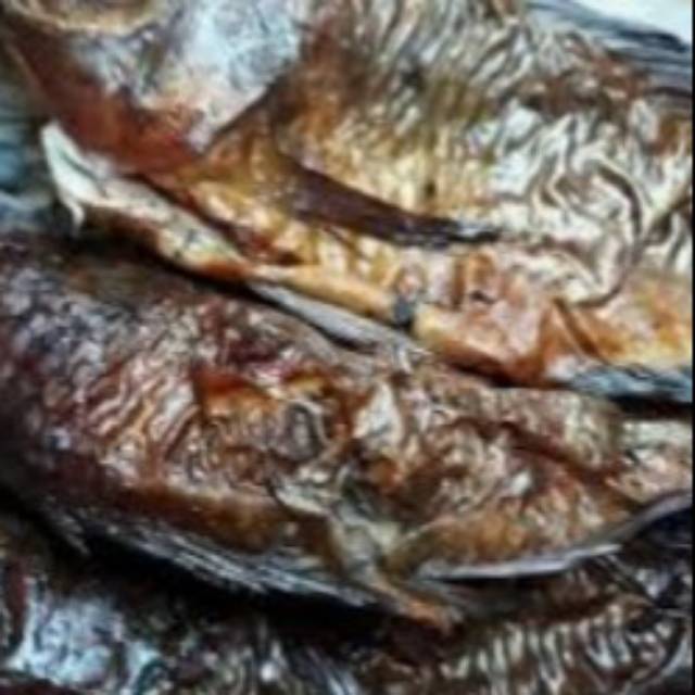 IKAN ASAP MUJAIR /  IKAN PANGGANG MUJAIR / IKAN PANGGANG NILA/ IKAN ASAP NILA  250 GR