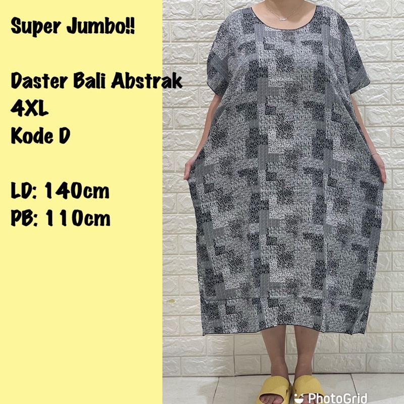 DASTER  BALI ABSTRAK SUPER JUMBO MUAT DIATAS 100KG!!! REAL PICT KODE D