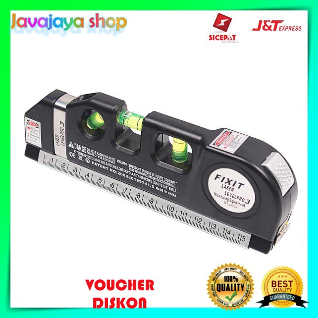 

Penggaris Laser Horizontal 250CM + Waterpass