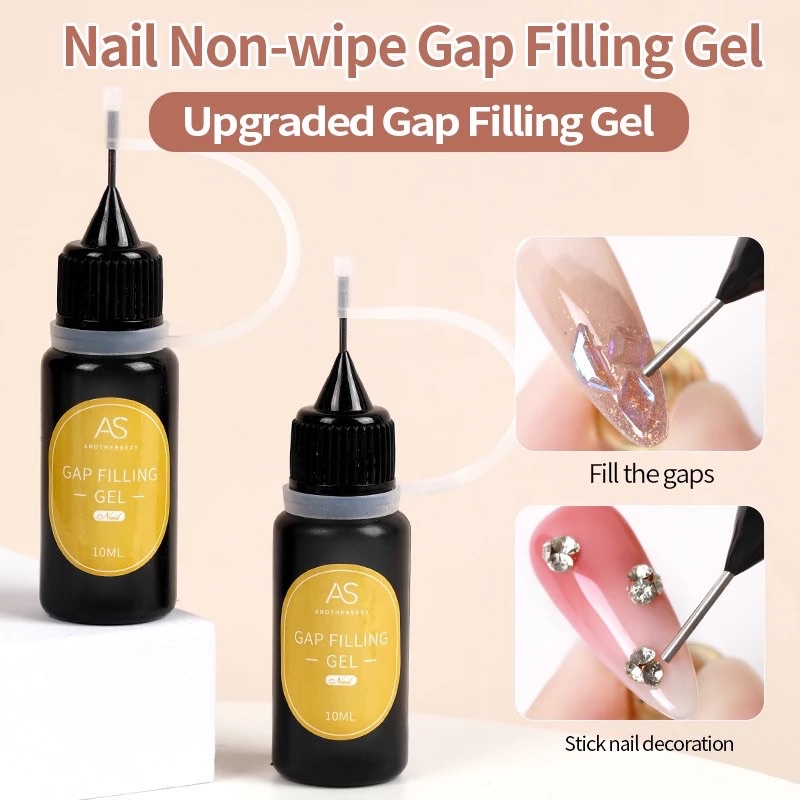 AS Gap Filling Gel Stick Nail Decoration Perekat Acc Nail Art