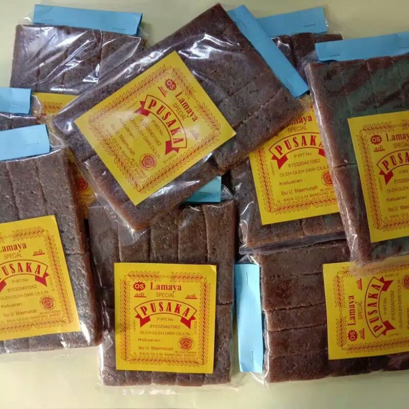 

DEB Wajit Lamaya Makanan Snack Bandung Cemilan Camilan Khas Cililin Wajik / Dodol