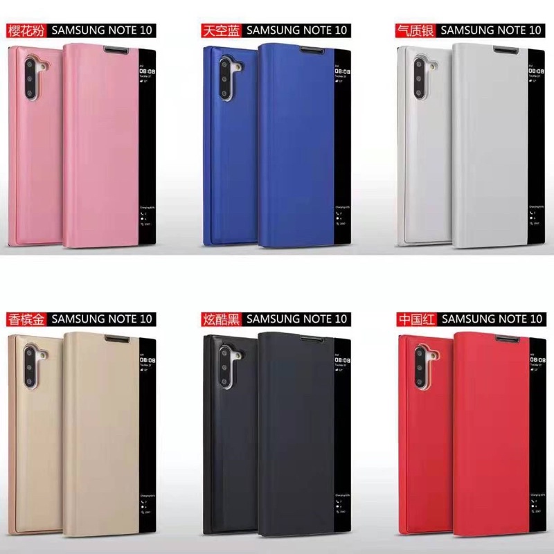 CASE FLIP COVER DIGITAL SMART VIEW SAMSUNG A71 A750 A72018 S7EDGE S8 S8+ S9 S9+ S10