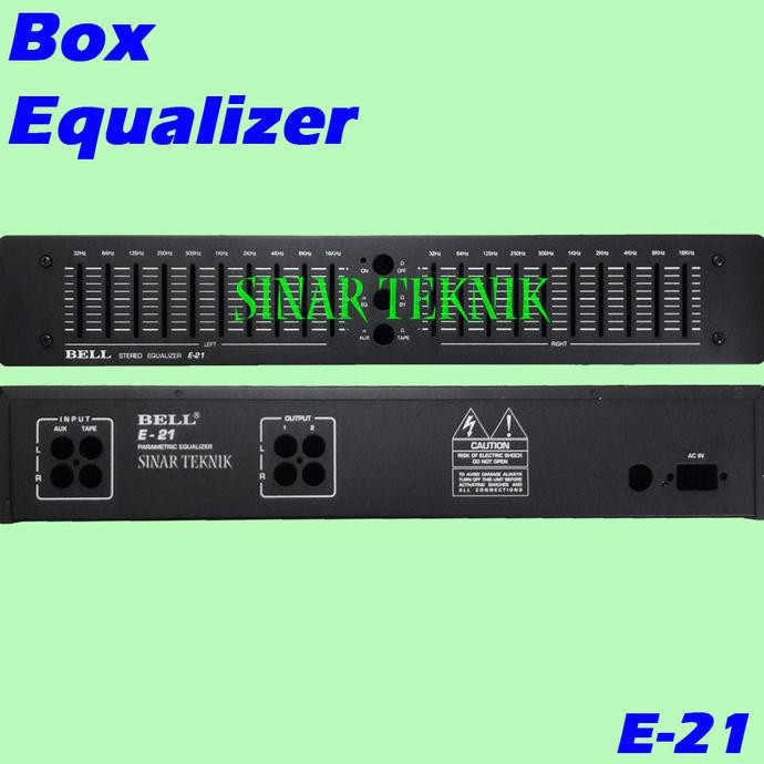 Box Equalizer 20 Channel E-21 Sitekni88 Diminati Banget
